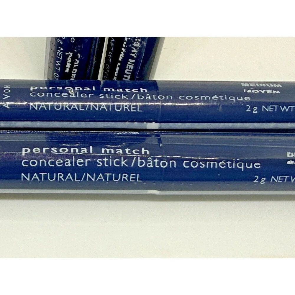 4 Avon Personal Match Concealer Stick Light Neutral Medium Deep Golden New